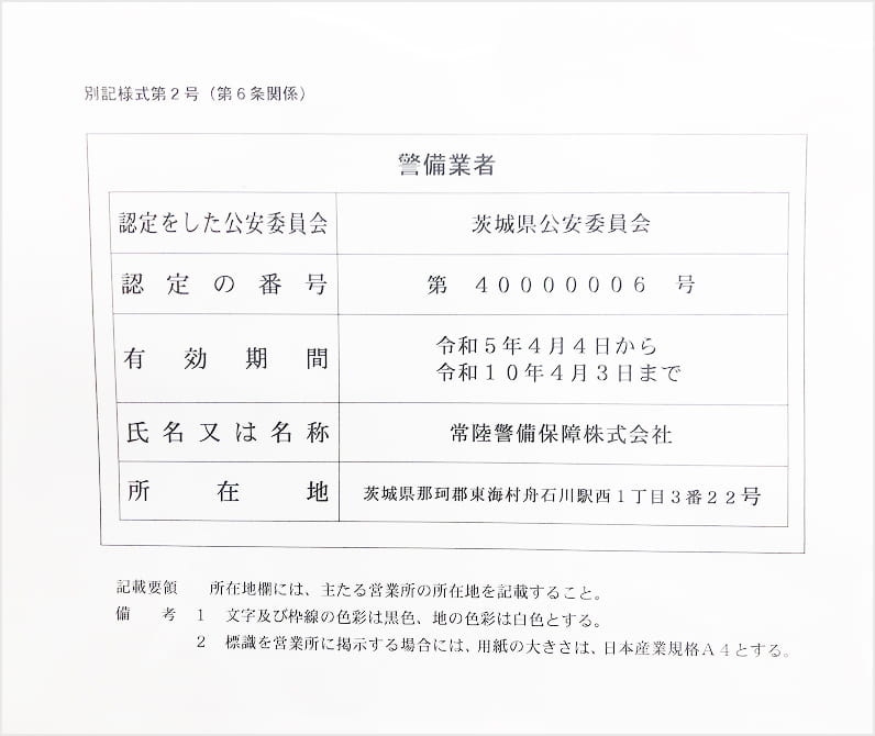 許可証